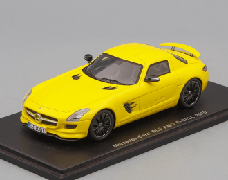 MERCEDES-BENZ SLS AMG E-Cell 2010, yellow