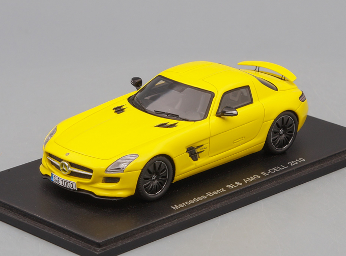 MERCEDES-BENZ SLS AMG E-Cell 2010, yellow