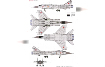 Сборная модель Mikoyan MIG-31 Foxhound