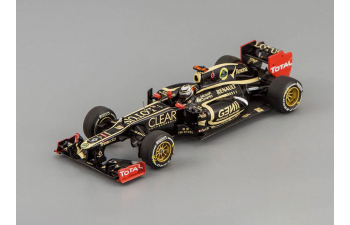 Lotus F1 Team Lotus Renault E20 Kimi Raikkonen Winner Abu Dhabi GP (2012), black / gold 