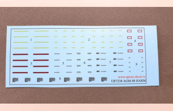 Декаль для AGM-88 HARM