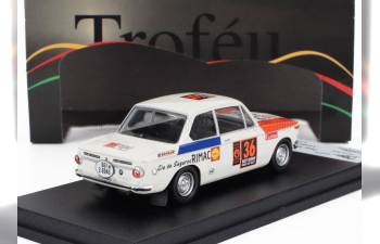 BMW 2002 Ti №36 Rally Londra-messico (1970) Peter Kube - Lothar Ranft, White Blue Red