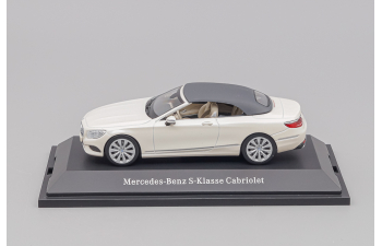 MERCEDES-BENZ S-Class Cabriolet A217, white