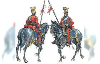 Сборная модель Набор фигур Polish/Dutch Lancers