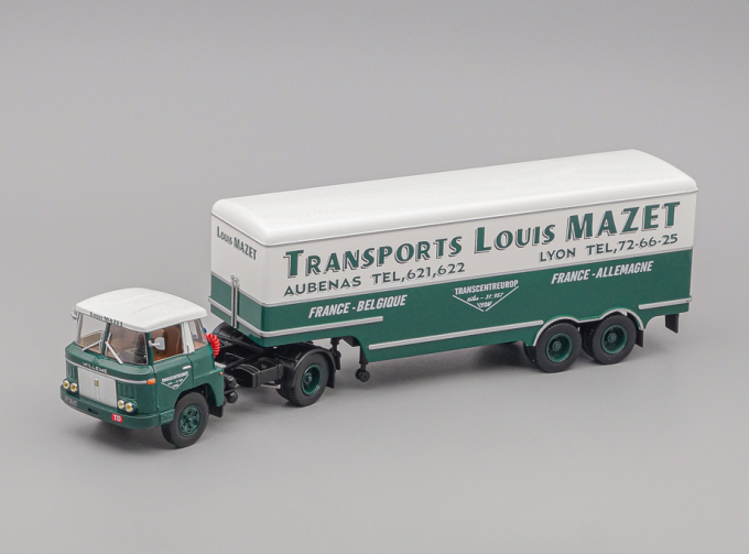 WILLEME TL101 Horizon Fourgon Transports Louis Mazet, green / light grey