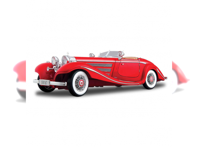 MERCEDES-BENZ 500K W29 Spezial-Roadster (1936), red