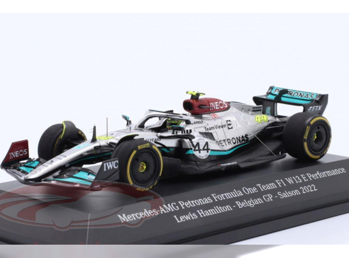 MERCEDES-BENZ AMG F1 W13 E Performance №44 Belgian GP Spa Formula 1 Lewis Hamilton (2022)