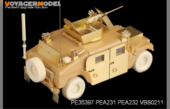 Фототравление Современный USMC HUMVEE M1114 Space Amour (GP)