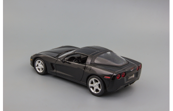 CHEVROLET Corvette C6 (2005), black