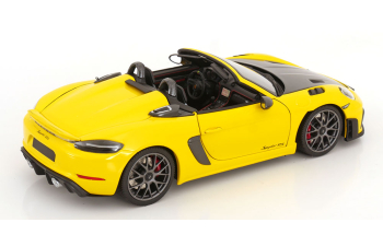PORSCHE Spyder RS Weissach Package (2024), yellow/black