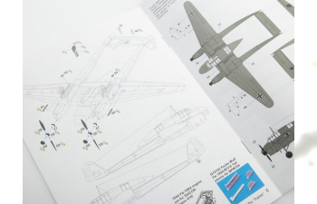 Сборная модель Focke Wulf Fw 189B-0/B-1 ‘Luftwaffe Trainer’