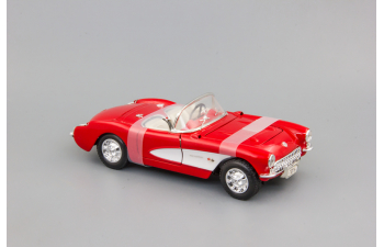 CHEVROLET Corvette (1957), red