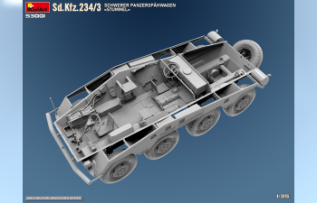 Сборная модель Sd.kfz. 234/3 Stummel Military 1945
