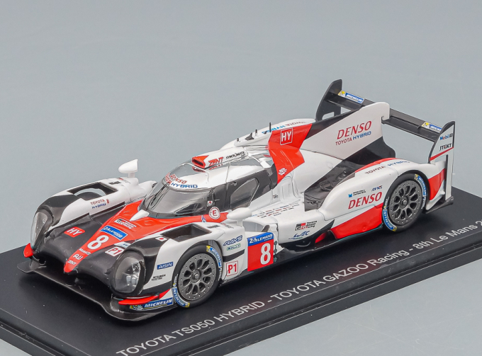 TOYOTA TS050 Hybrid -Toyota Gazoo Racing #8, white / red / black