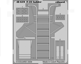 Фототравление F-22 ladder