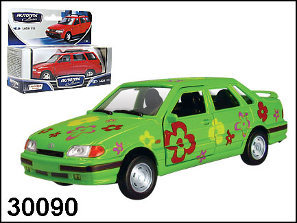 ВАЗ 2115 Samara Цветы, зеленый