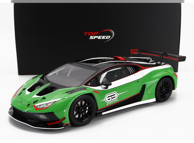 LAMBORGHINI Huracan Gt3 Evo2 №63 Press (2018), Green White Black