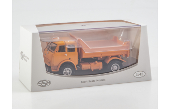 Минский-5549 самосвал, оранжевый