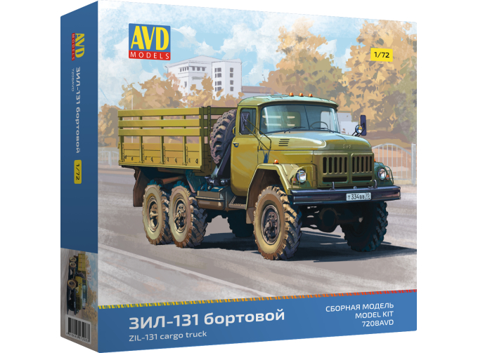 Сборная модель ЗИL-131 бортовой