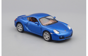 PORSCHE Cayman S, blue metallic