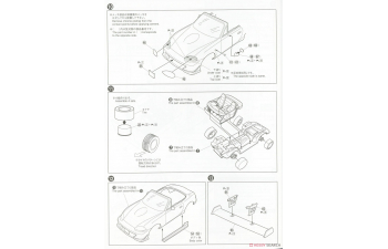 Сборная модель Mazda Roadster NB8 Garage Vary '99