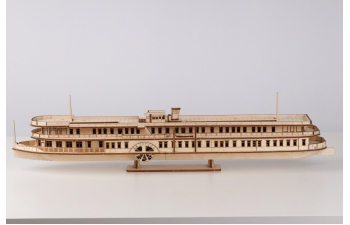 Сборная модель Пароход Н.В. Гоголь (клей в комплекте)