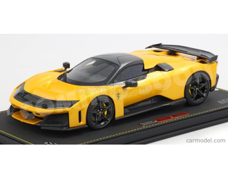 FERRARI F80 2024 - CARBON RIMS & SPOILER - CON VETRINA - WITH SHOWCASE