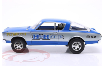 PLYMOUTH Barracuda 426 Hemi Hustler (1966), blue / gray