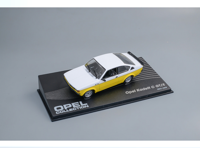 OPEL Kadett C GT/E, yellow/white