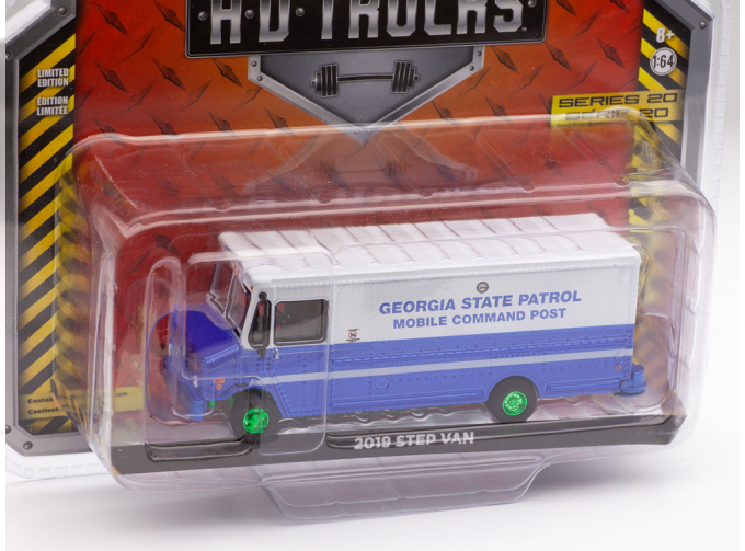 Grumman Olson Step Van (2019) Georgia State Patrol mobile command post (Полиция) с зелеными элементами (Специальное издание)