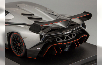 LAMBORGHINI Veneno, grey / red