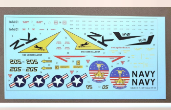 Декаль для F-14A Tomcat VF-21 Lancer