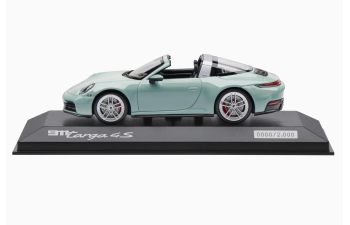 PORSCHE 911 992-2 Targa 4S Cabriolet Open (2024), shade green metallic