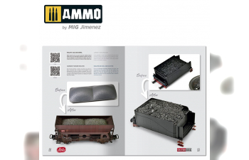 "AMMO RAIL CENTER SOLUTION BOOK 01 - Смывка поездов Германии (английский, Кастеллано, французский, немецкий)