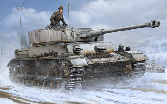 Сборная модель Танк немецкий Pz.Beob.Wg. IV Ausf.J