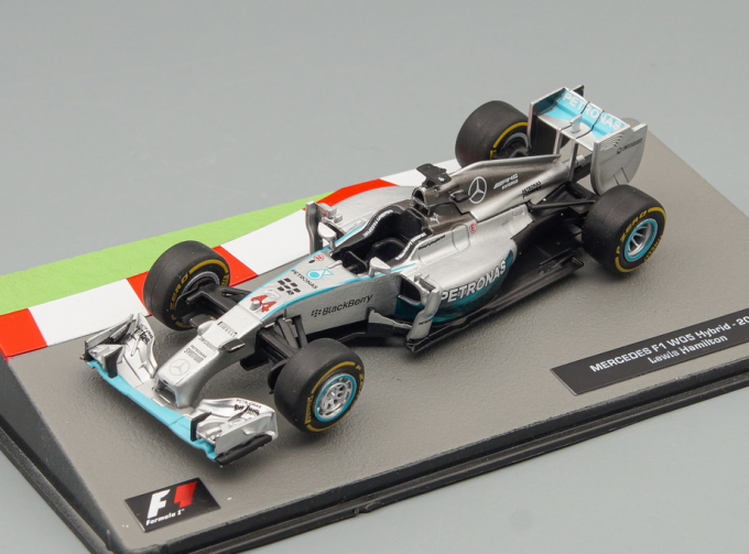 MERCEDES-BENZ GP F1 W05 Hybrid Amg Petronas №44 Lewis Hamilton Season (2014) World Champion, Silver Green