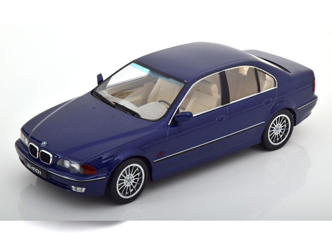 BMW 540i E39 Saloon (1995), blue metallic