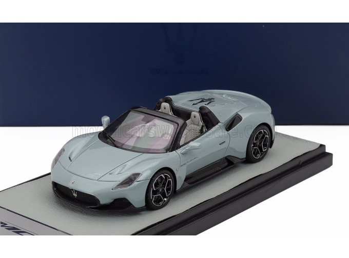 MASERATI Mc20 Cielo Spider (2022) - Con Vetrina - With Showcase, Acquamarina - Light Blue Met