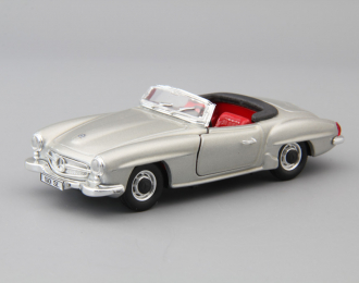 MERCEDES-BENZ 190 SL Roadster (1955-1963), silver / red