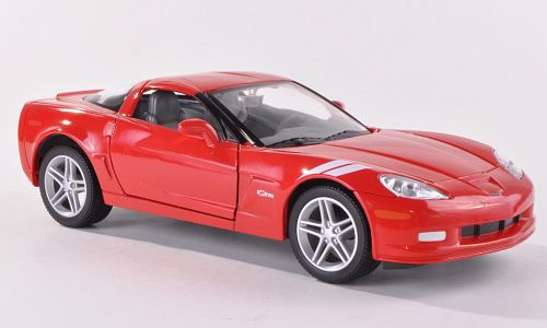 CHEVROLET Corvette Z06 (C6) (2007), red