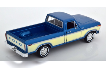 FORD F-150 Custom (1979), blue creme