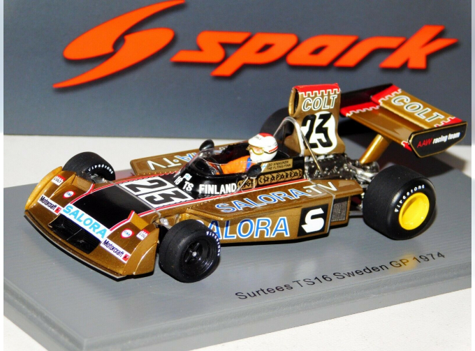 Surtees TS16 #23 Swedish GP  Leo Kinnunen (1974)