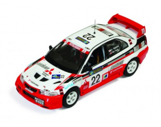 MITSUBISHI LANCER EVO VI K.Taguchi-R.Teoh Rally of China 1999, white