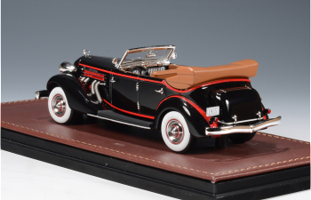 AUBURN 851 SuperCharged Phaeton (открытый) (1935), Black