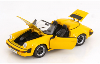 PORSCHE 911 Speedster (1989), yellow