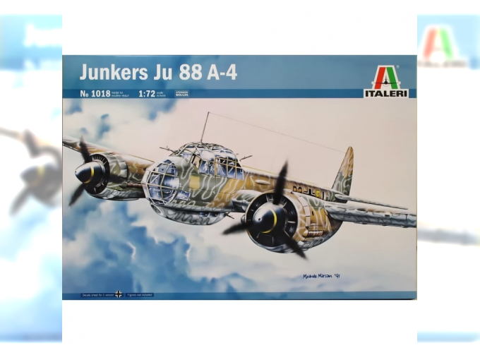 Сборная модель Самолет Junkers Ju 88 A-4