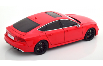 AUDI RS7 4.0T Sportback C7 (2016), red