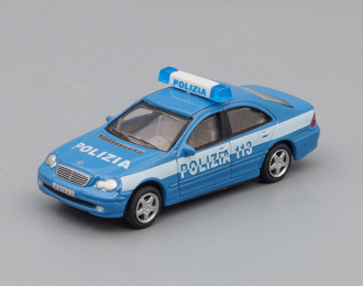 MERCEDES-BENZ C-Class Polizia, blue