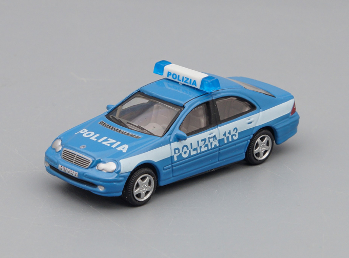 MERCEDES-BENZ C-Class Polizia, blue