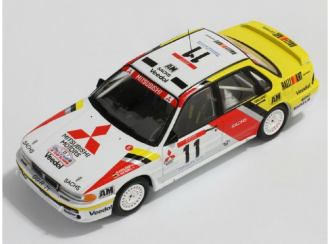 MITSUBISHI GALANT VR-4 EVO #11 R.Holzer-K.Wendel Tour de Corse 1991, white